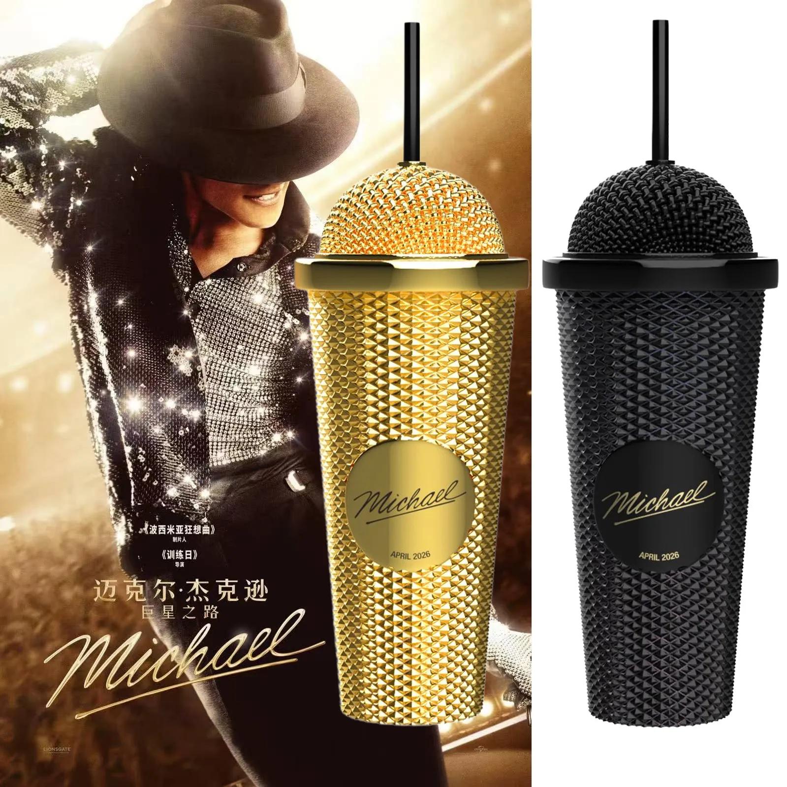 New Authentic Michael Microphone Cup, Water Cup, Hat Bucket, Popcorn Bucket Fan Merch cb5feb1b7314637725a2e7: Shaped bucket|Styling Cup - Black|Styling Cup - Gold|Theme bucket|Theme Cup|Theme cup and bucket