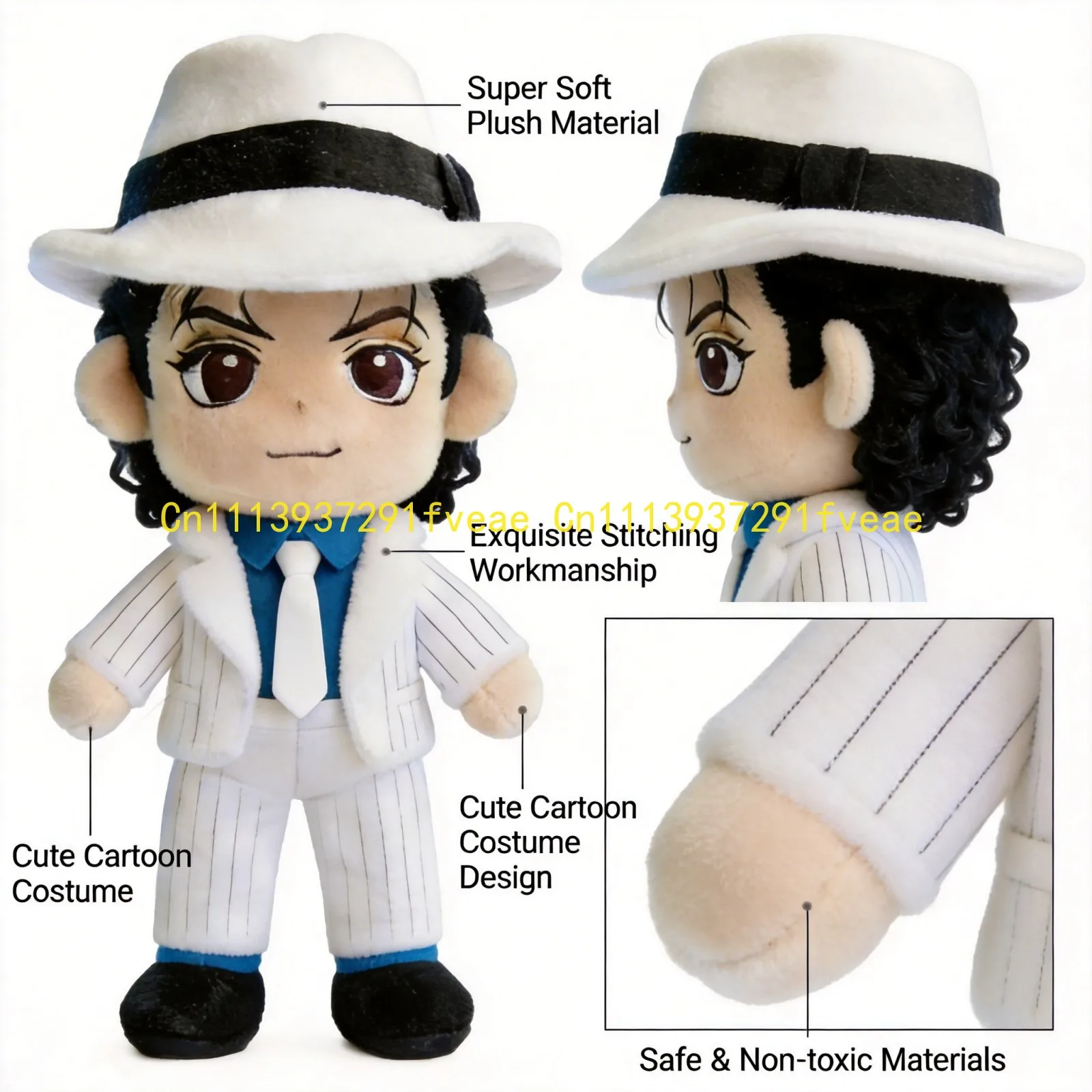 2026 New Products: Michael Jackson Toys, Dolls, Birthday Gifts, Movie Fans Gifts Toys cb5feb1b7314637725a2e7: 01|02|03